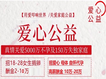保亭捐卵助孕生子 爱心志愿者招募
